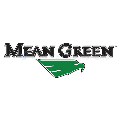 North Texas Mean Green Iron-on Stickers (Heat Transfers)NO.5618